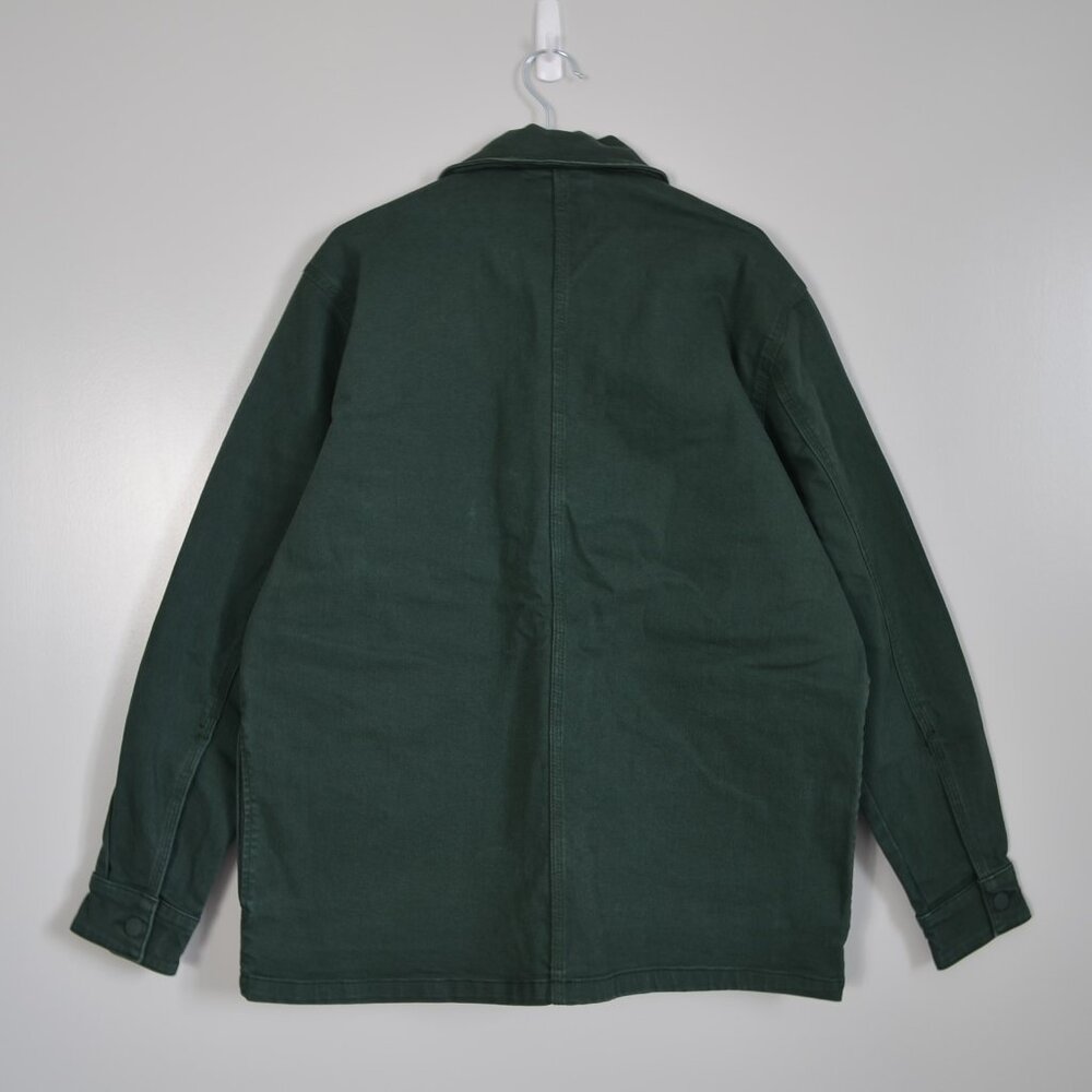 Zara green denim jacket *GUC - Picture 3 of 10